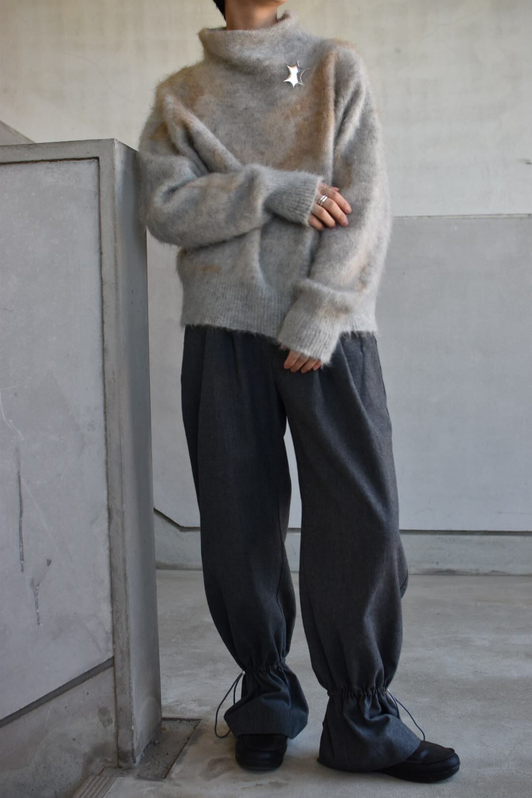 RITSUKO KARITA Mohair knit pullover〔Horse〕〔rich〕