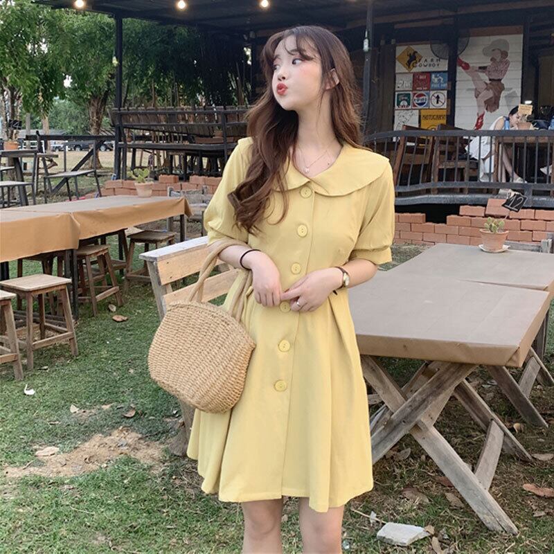 カラーAラインハイウェストウェスト薄手ドレス レディーススプリングスタンダードスカート レトロ 大人ガーリー スウィート キュート カジュアル 春物 萌量不足48282684245