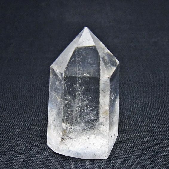 水晶 六角柱 ポイント 置物 一点物 142-11085