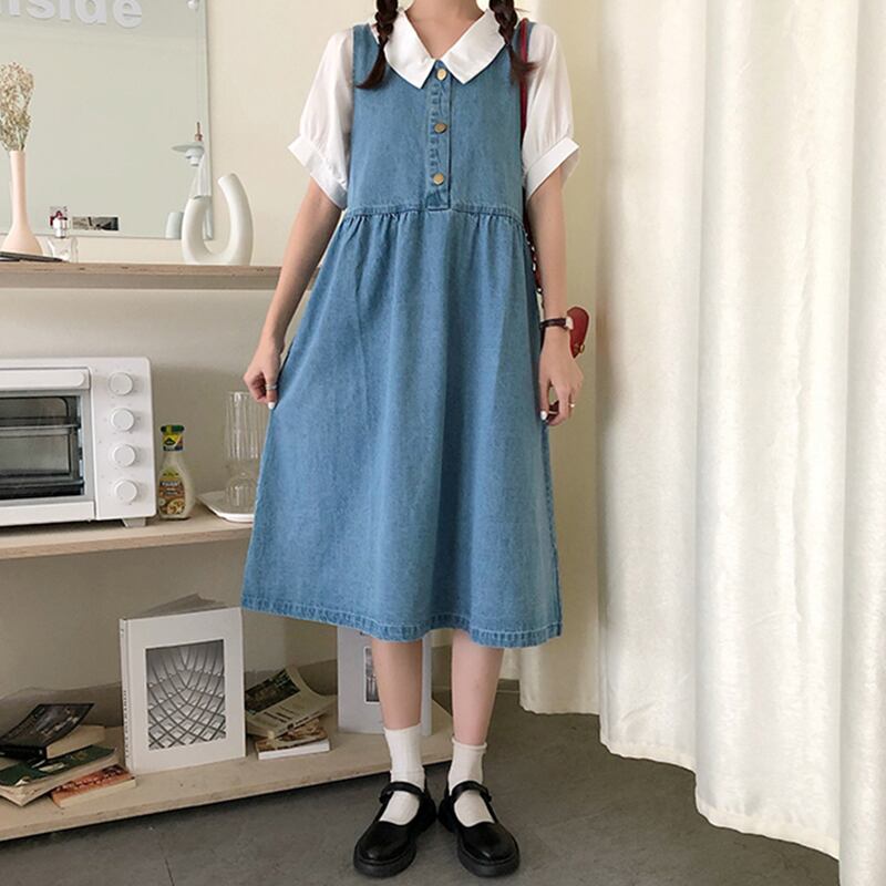 スカート スプリングドレス 大人ガーリー スウィート キュート カジュアル 春物 萌量不足95454052115