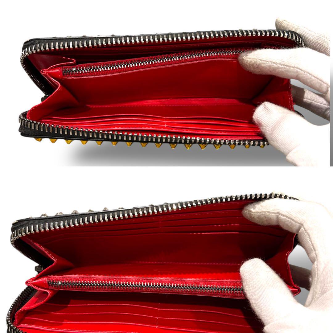 Christian Louboutin ルブタン スタッズ レインボー 長財布 | BRAND