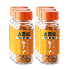 【在庫処分】吉野家　唐辛子 30g×6本