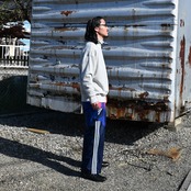 CCU(シーシーユー)DOUBLE BREASTED JKT、CHANGES(チェンジーズ)REMAKE NYLON EASYPANTS