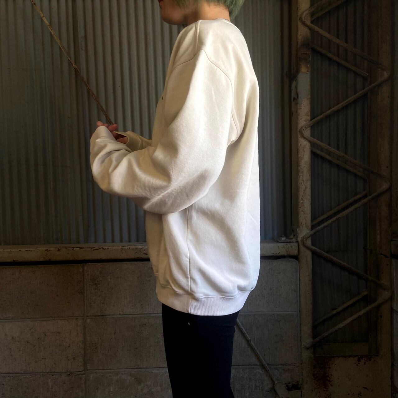 NIKE ナイキ スモールスウォッシュ ワンポイントロゴ刺繍 スウェット  