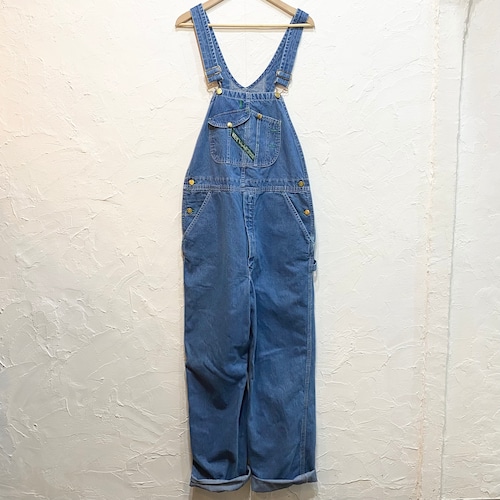 【USED】KEY キー デニム オーバーオール W34 L34