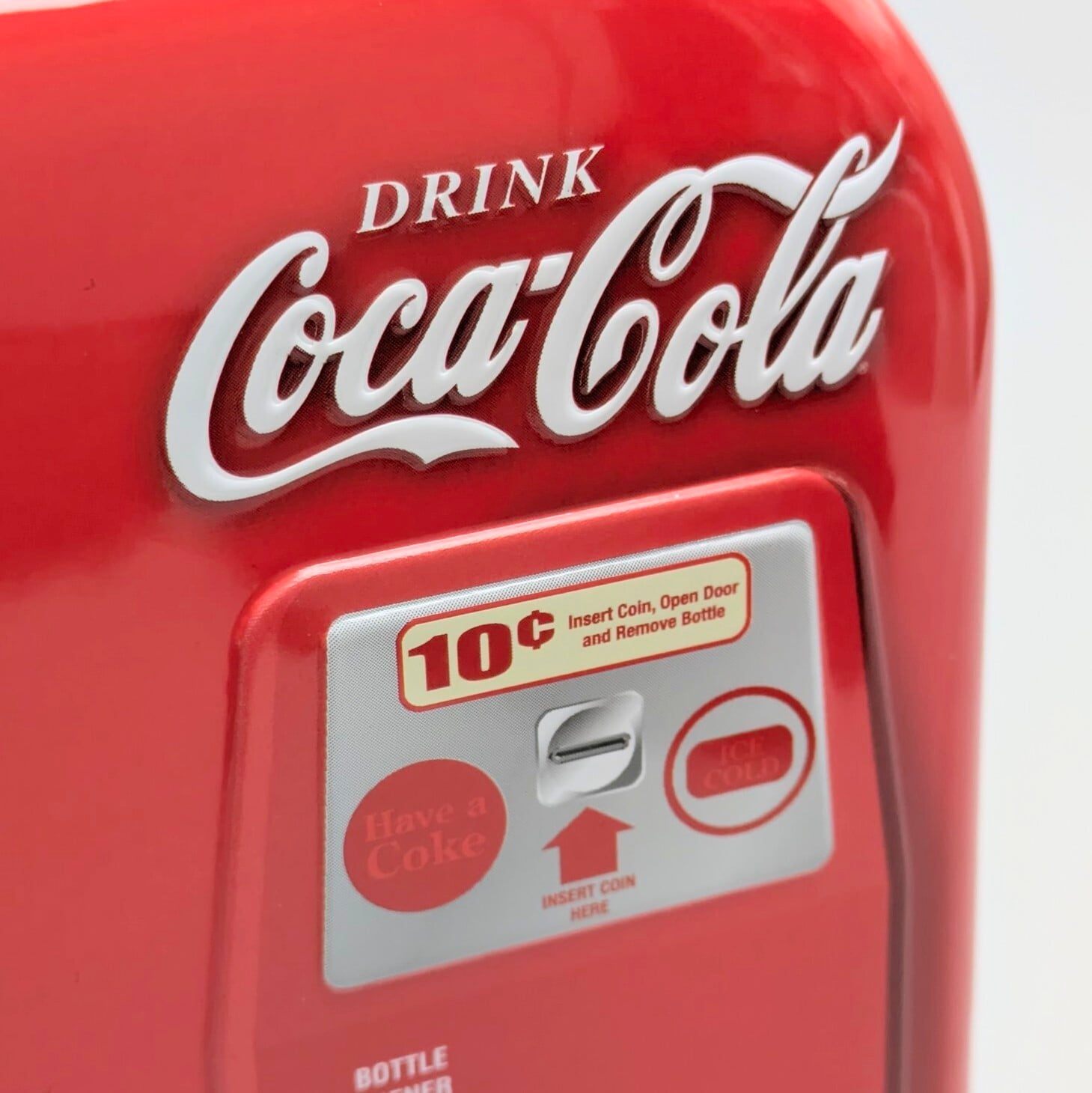 【 Coca-Cola ( コカ・コーラ ) / Coke 】 Vending machine Tin bank / 自動販売機型貯金箱 / コインバンク / 1950年代 1960年代【A】〚アメリカン雑貨 アメトイ〛