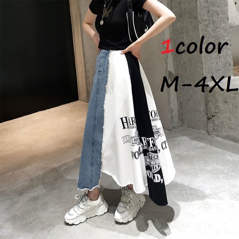 アシンメトリースカート レディース スカート ロング アシンメトリー