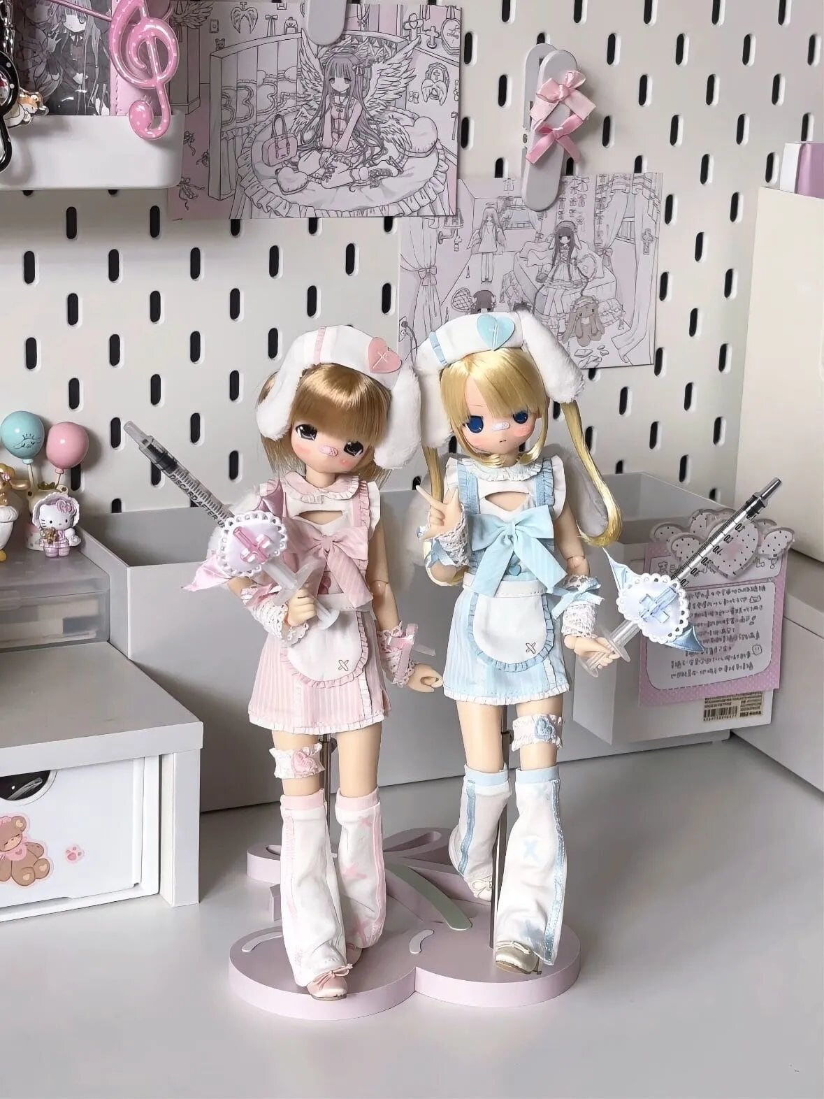 ゴスロリ　アウトフィット mdd myoudollサイズ 1/4(40-50cmドール) | miodollmio