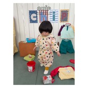 【取寄】CHIP 星フードジップアップ|冬服|韓国子供服