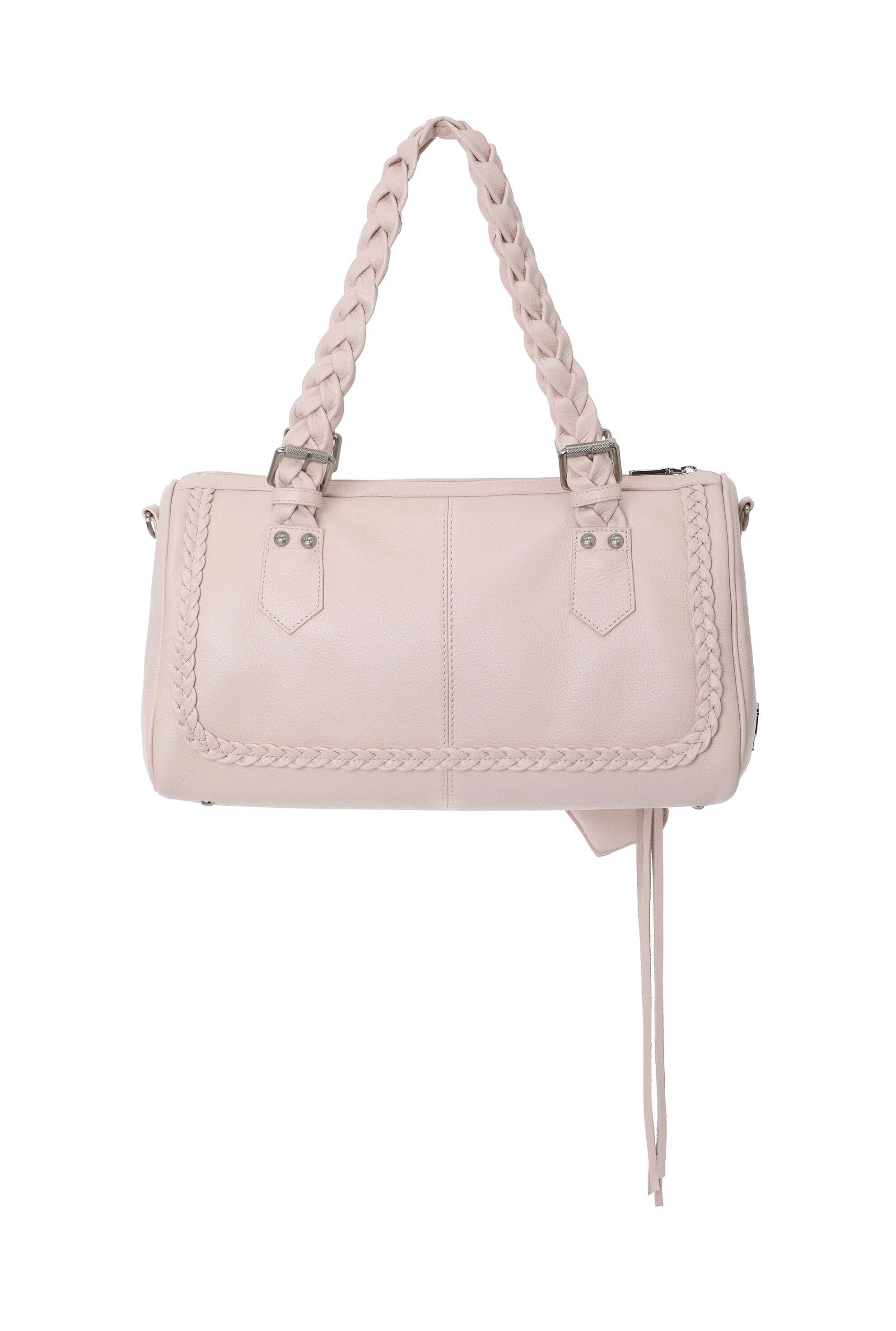 韓国　threetimes バッグ threetimes] Braid bag (pink) 正規品 韓国ブランド 韓国通販 韓国代行