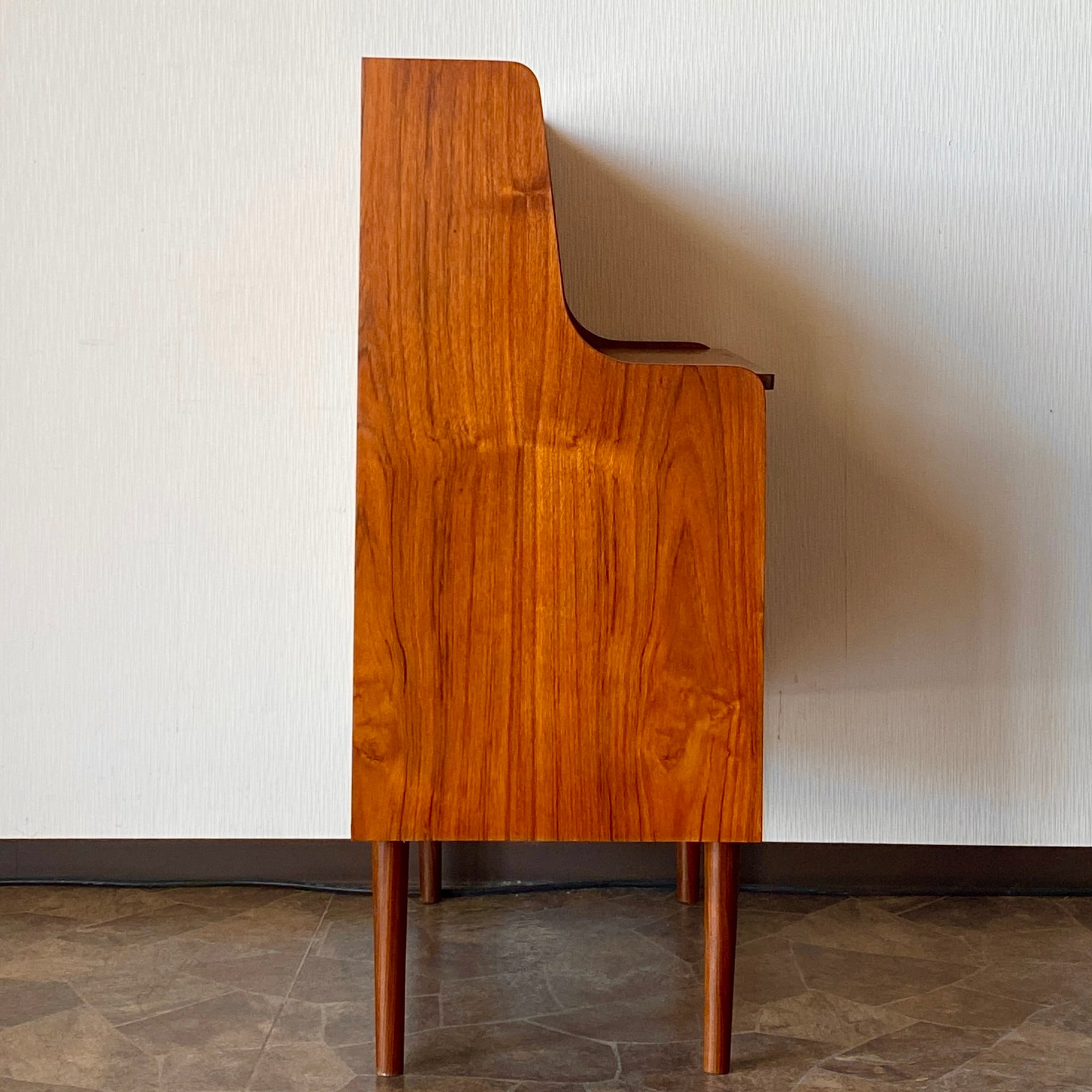 チーク材　ライティングビューロー チーク材 ライティングビューロー ライティングデスク ミッド