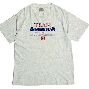 90s VINTAGE "Bank of America" T-shirt バンクオブアメリカ 企業系