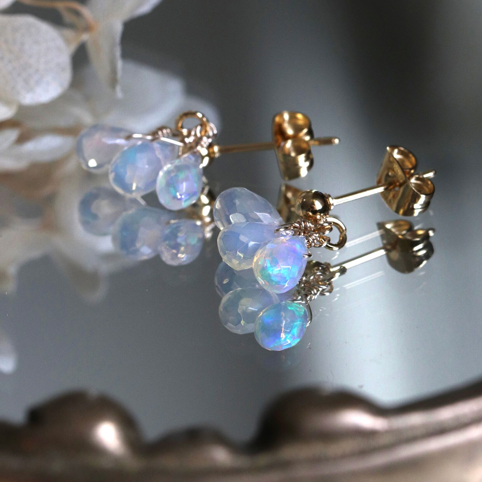 Creema掲載済】*Trio Opal*〘10月誕生石〙エチオピア産オパール 14kgf