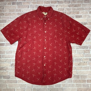 1990’s EDDIE BAUER S/S 総柄 SHIRT