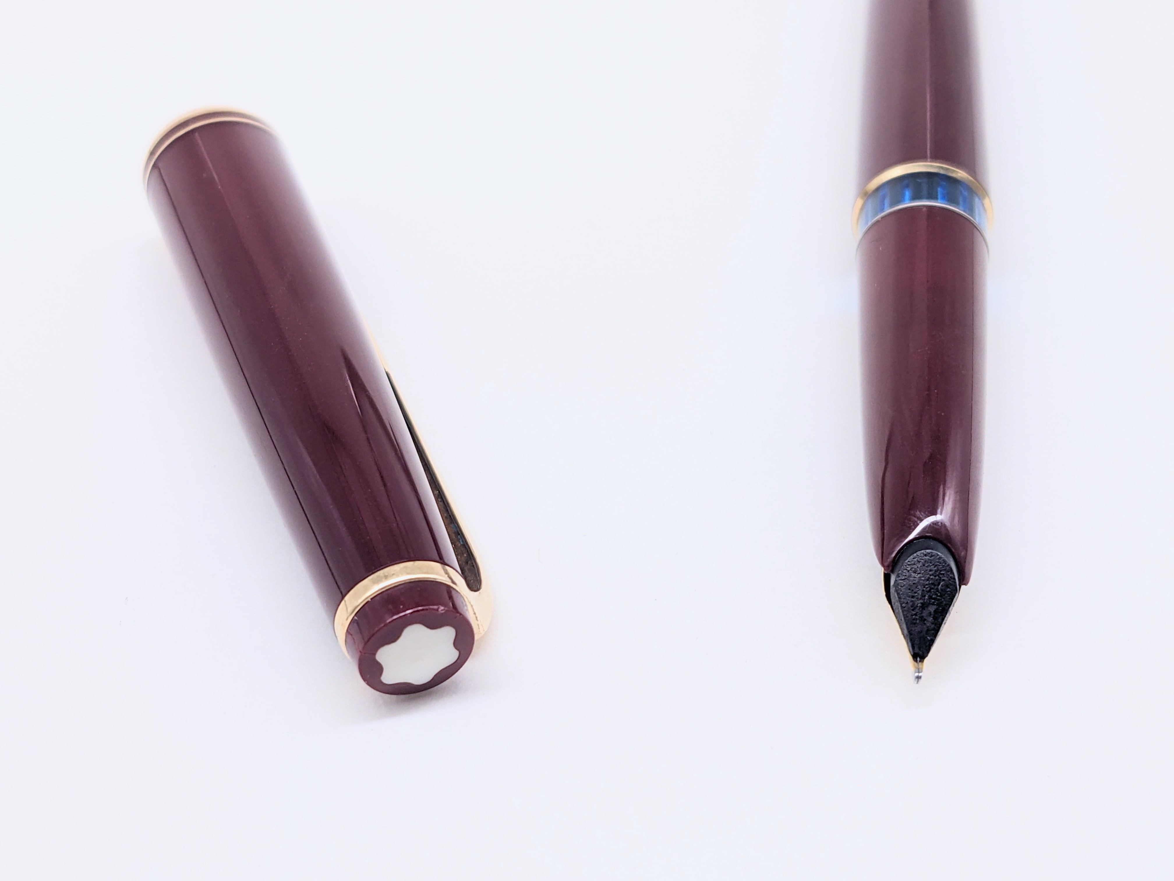 60s モンブラン No 22 ボルドー MONTBLANC No 22 （細字） 14K
