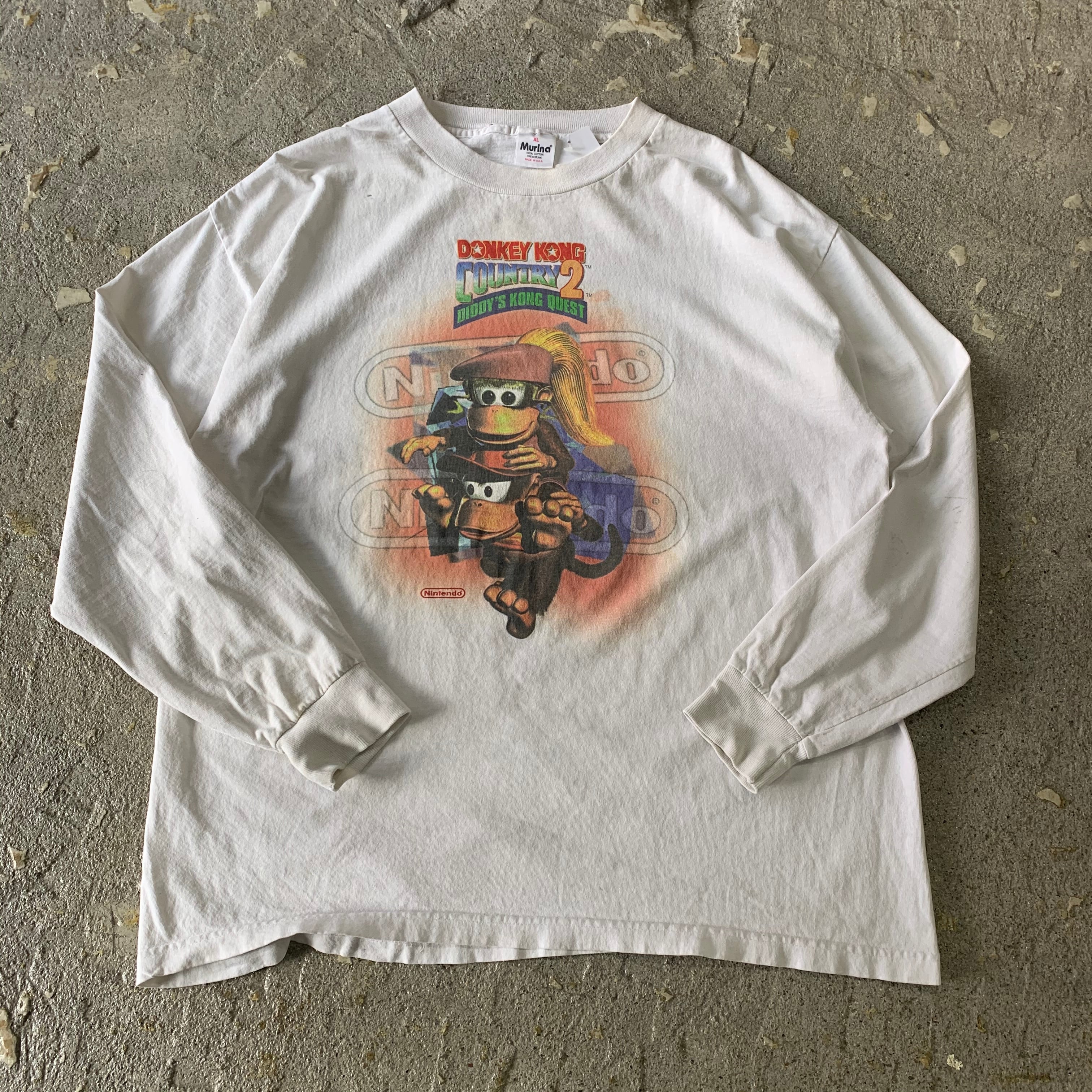 90s Donkey Kong country 2 L/S T-shirt