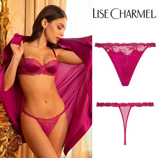 【LISE CHARMEL】新作ブラ★Source Beaute★フィッテングハーフ Gストリング | LISE CHARMEL JAPAN