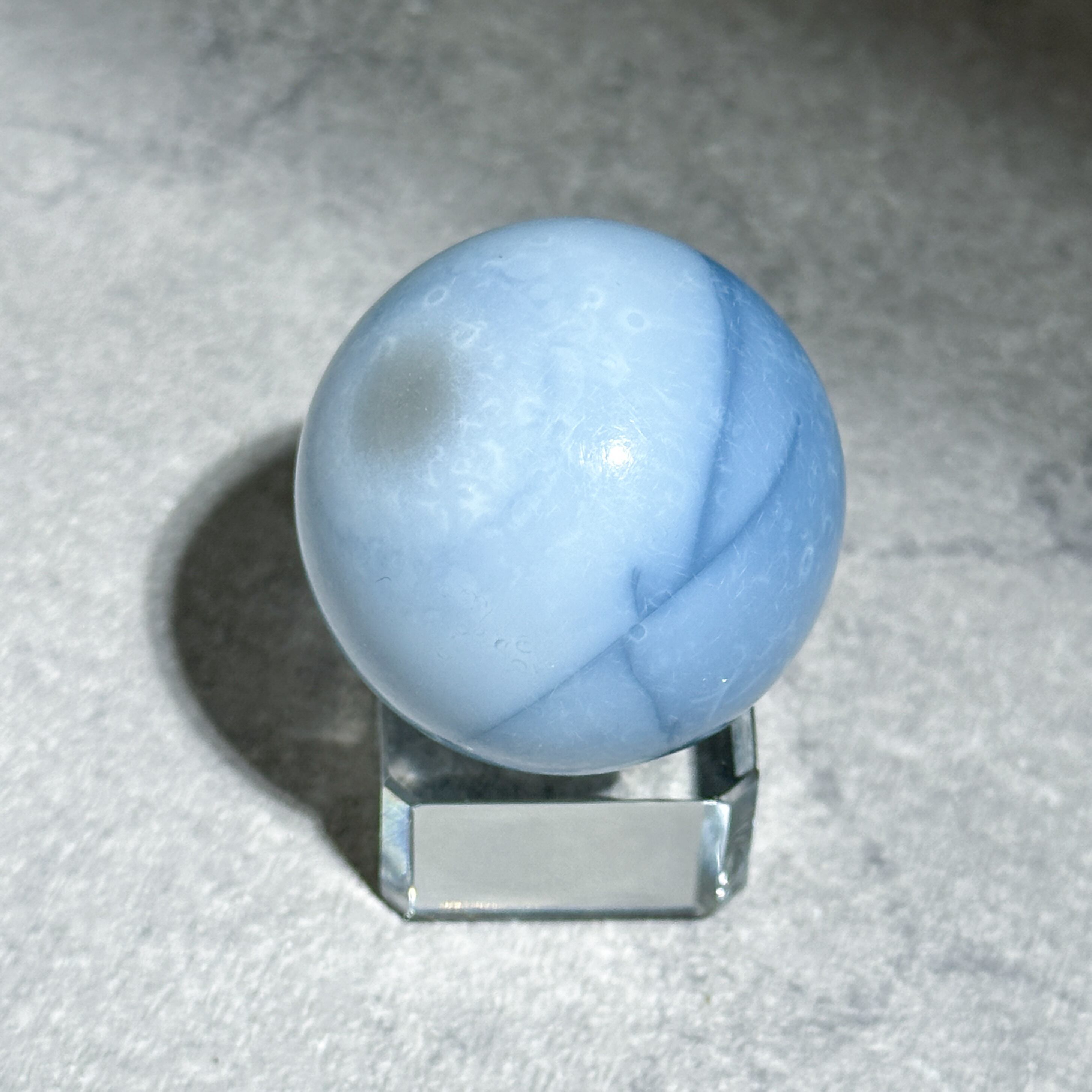 ブルーオパール スフィア02◇ Blue Opal ◇ 天然石・鉱物