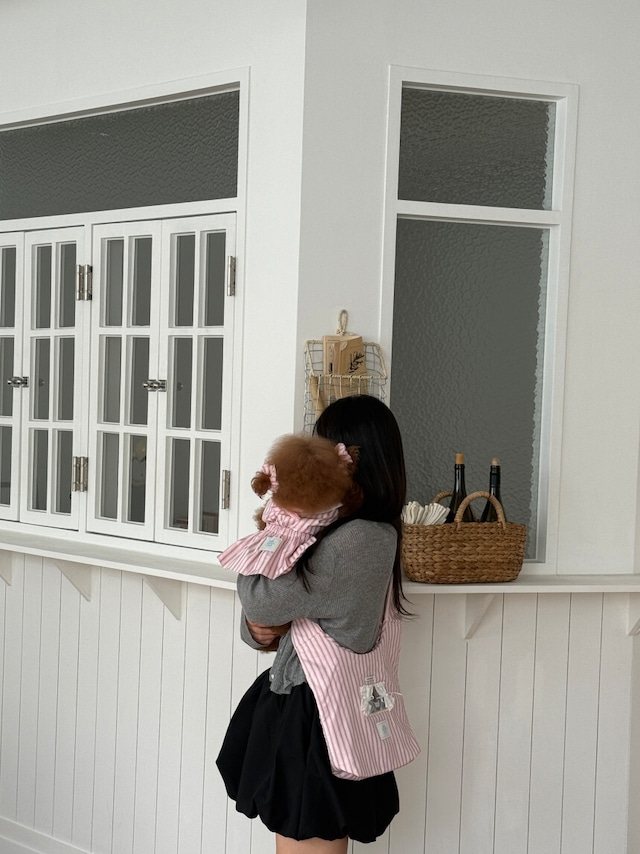 予約【tak!tak!tak!tak!】Vintage Stripe Curtain Bag  / 3color