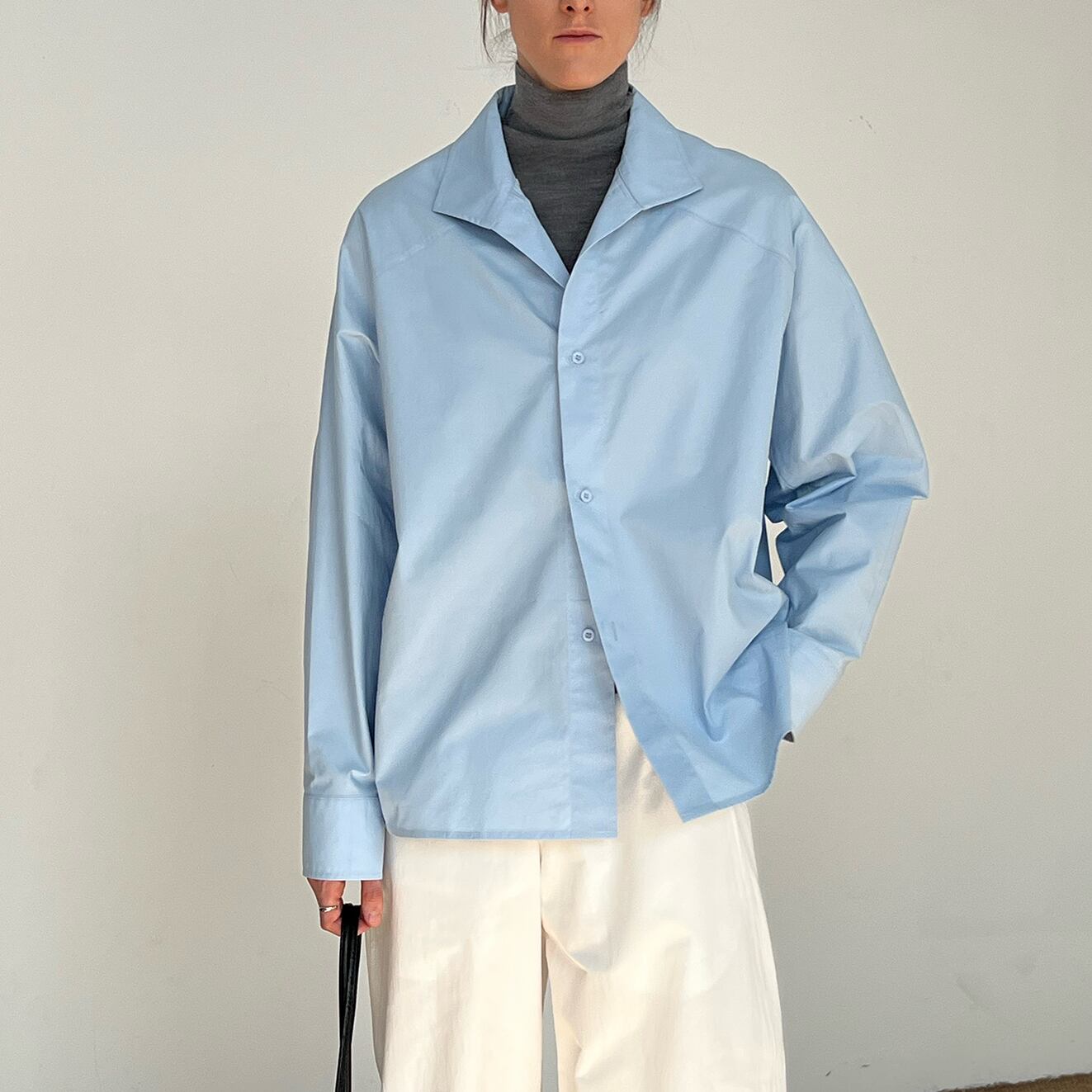 ワイドシルエットシャツ 2color MTO0338