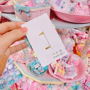 【F4】105-13ツインヘアクリップ