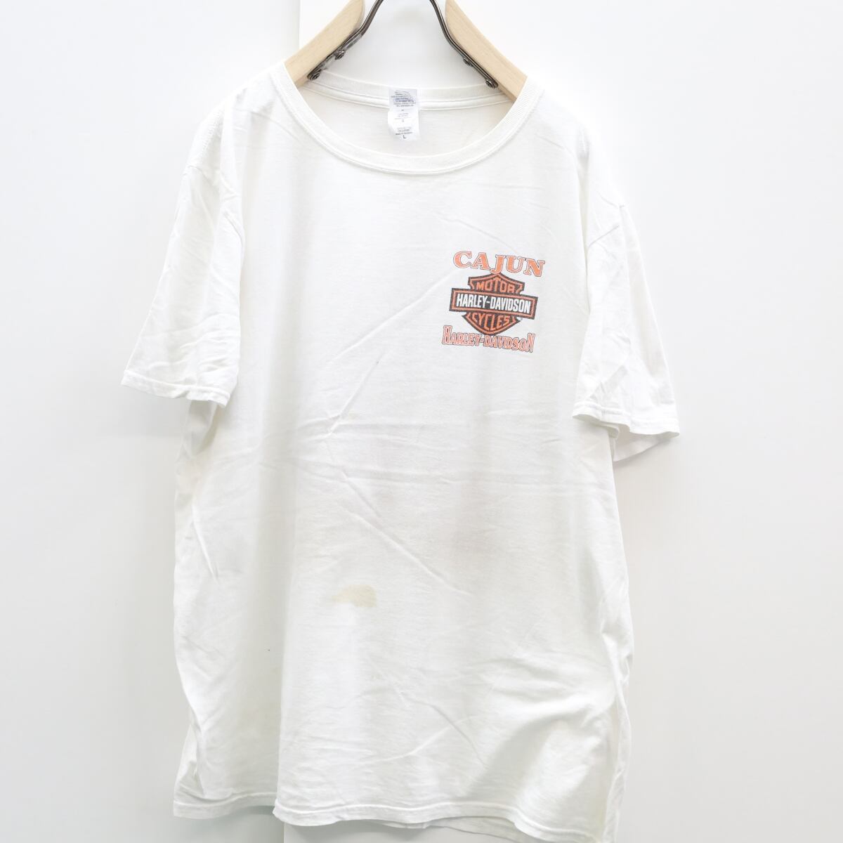 ハーレーダビッドソン ギルダンボディ使用 半袖 Tシャツ ケイジャン