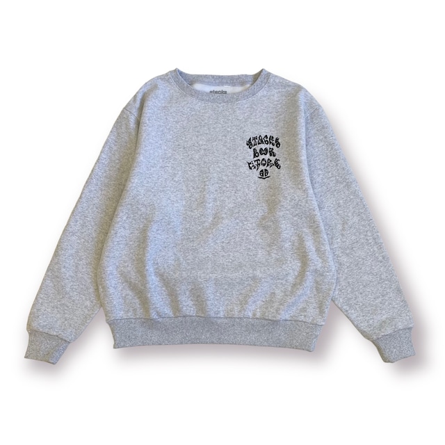 DF.SQEZ “stacks bookstore” Sweatshirt - ash