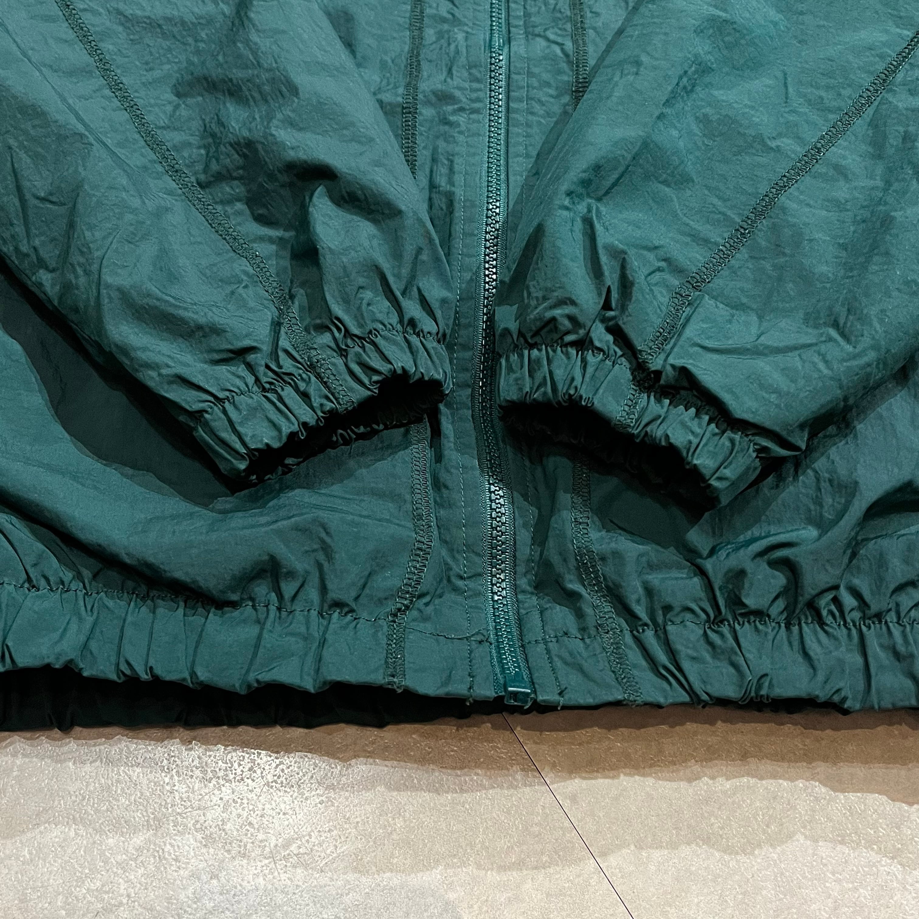 80's NIKE  Emerald green down jacket