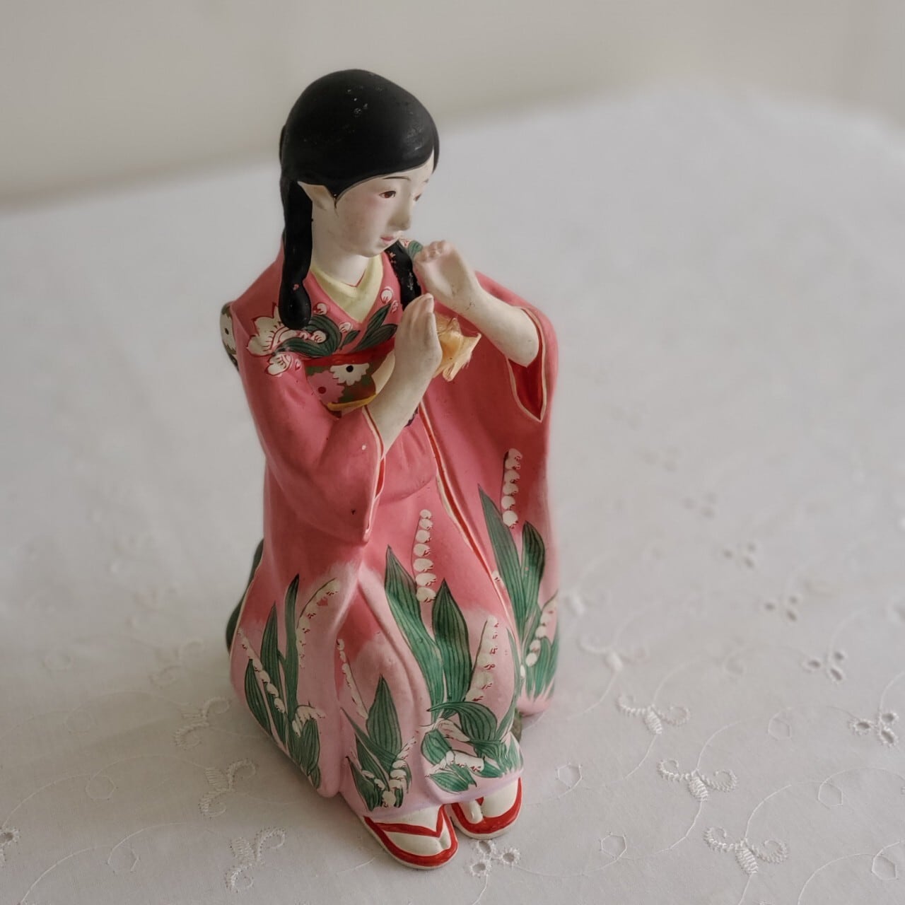 着物美人 夢二土人形 c | アンティーク雑貨・家具・骨董品