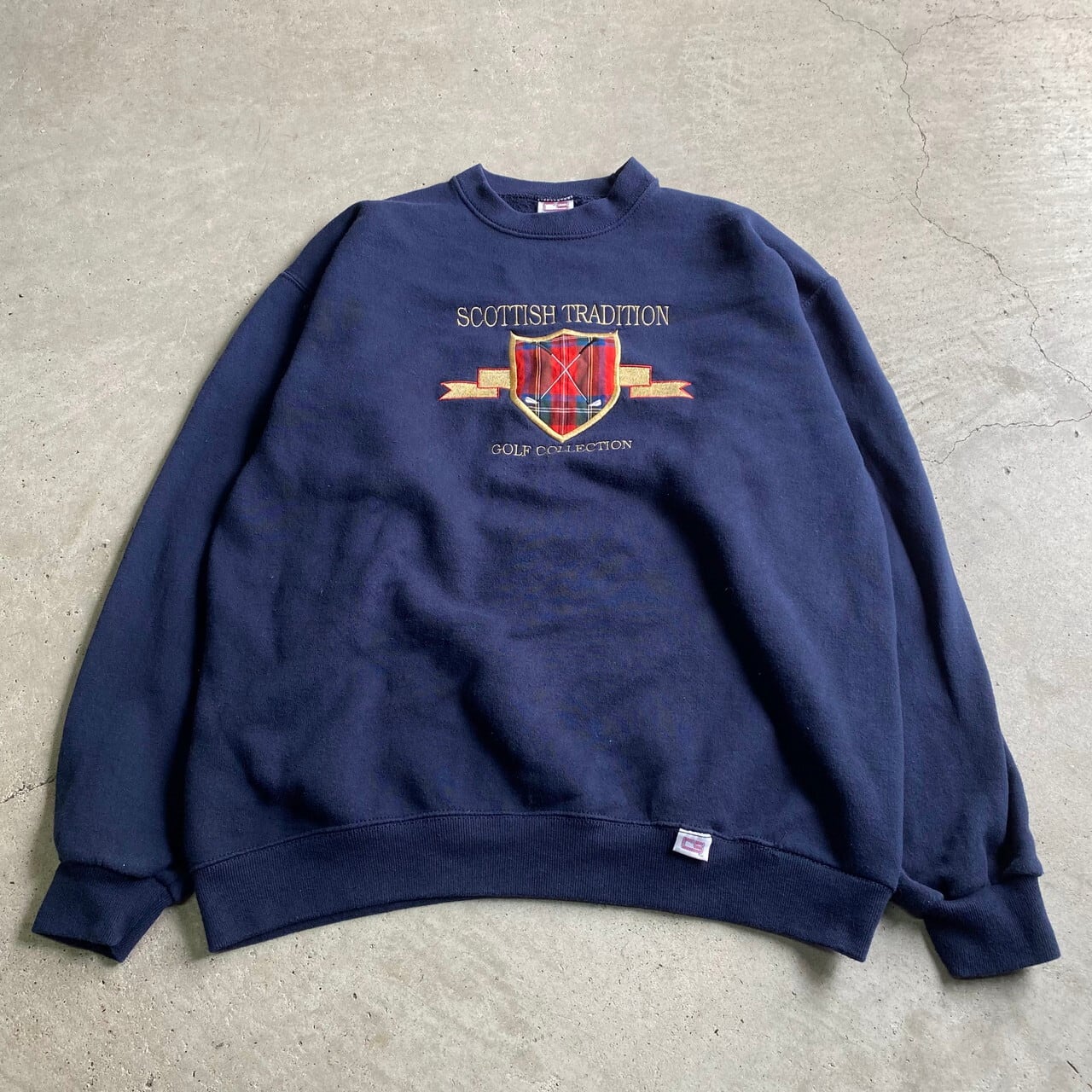 90年代 USA製 CRABLE SPORTSWEAR ゴルフデザイン エンブレム 刺繍