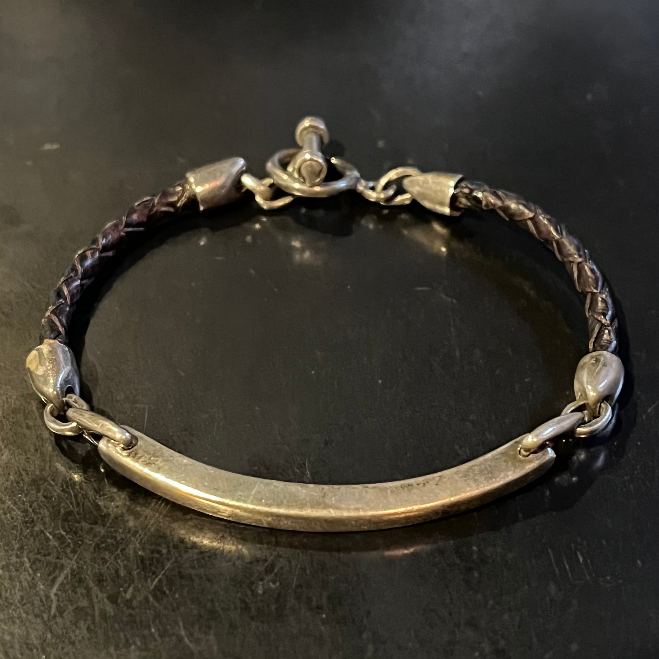 MEXICO MADE DNA CHAIN MANTEL BRACELET -SILVER925- マンテル