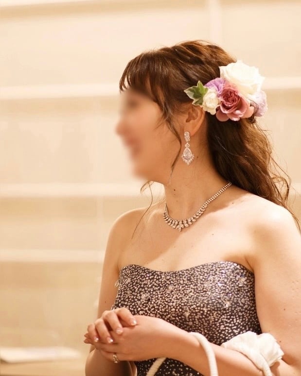 ANNAN WEDDING ネックレスイヤリングセット ANNAN WEDDING イヤリング ネックレス ANNAN WEDDING ネックレス