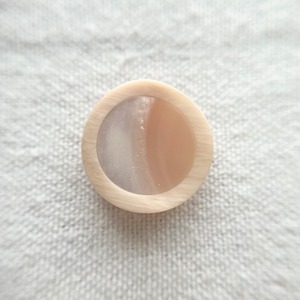 ベージュ ハーフムーン 20mm