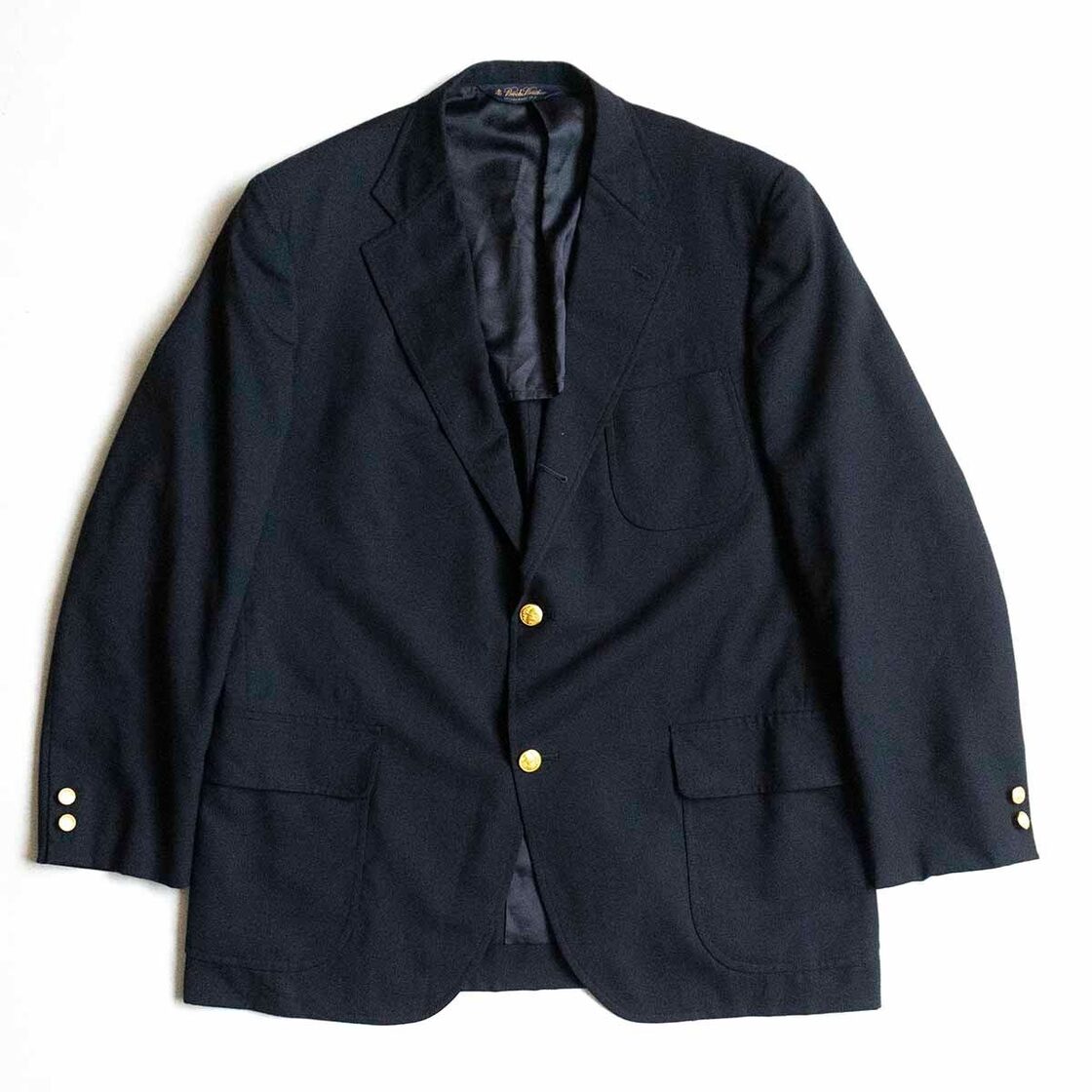 最高級品】BROOKS BROTHERS【テーラードジャケット /紺ブレ 