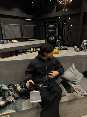 Cropped Padded MA-1 Bomber Jacket (2color)