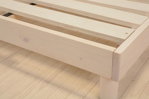 高さが調整できるフラットベッド