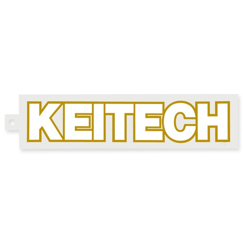 KEITECHロゴ　カッティングステッカー　Mサイズ