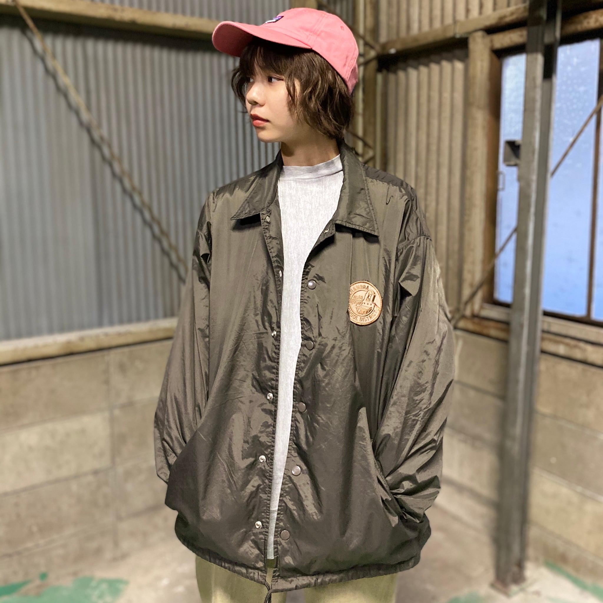 激レア STUSSY コーチジャケット ワッペン バックビックロゴ-eastgate.mk