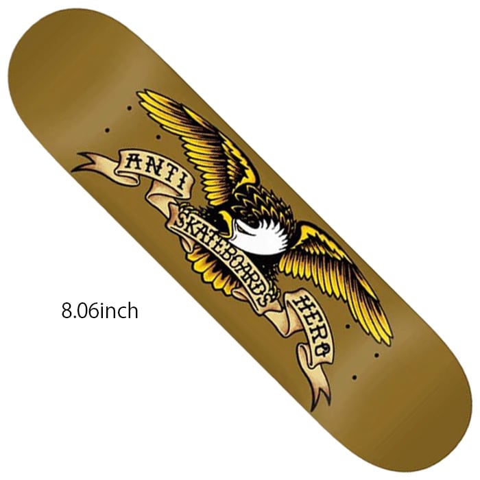 ANTIHERO スケボー デッキ アンチヒーロー CLASSIC EAGLE クラシック スケートボード SKATEBOARD アンタイヒーロー 板