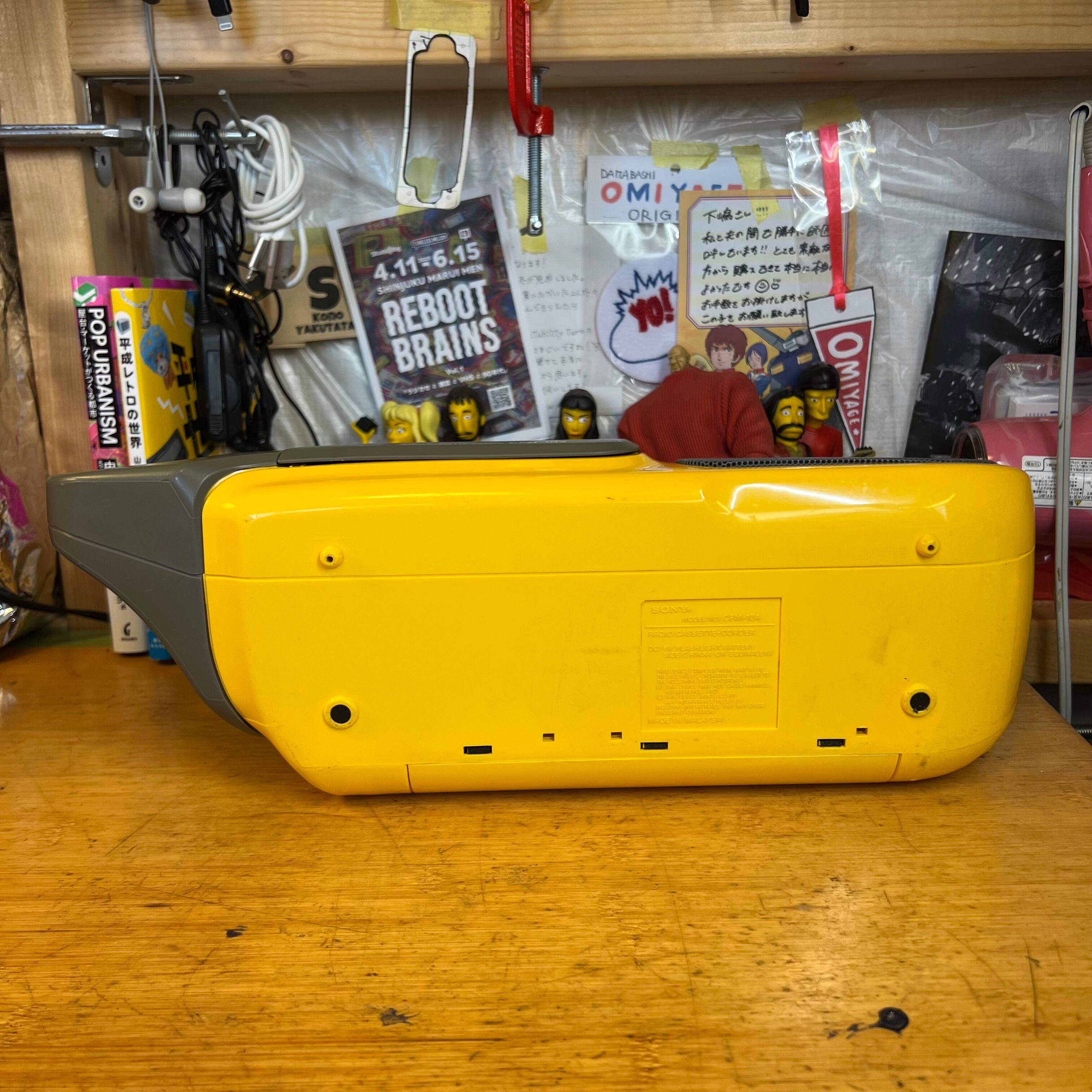 極美可動品]sony sports ソニースポーツ ラジカセCFM-104 | stability