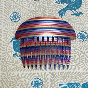 French Celluloid  Hair Mini Comb