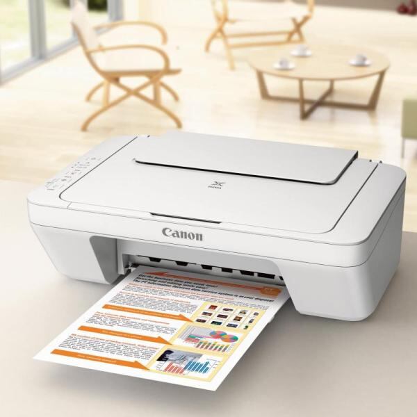 Canon ホワイト プリンター・スキャナー CANON プリンター本体
