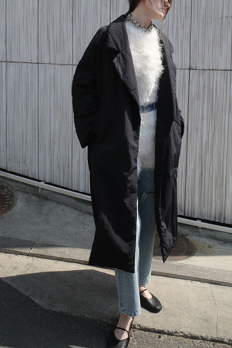 CLANE(クラネ) COLOR DOWN CHESTER COAT | サウスオレンジ｜メンズ