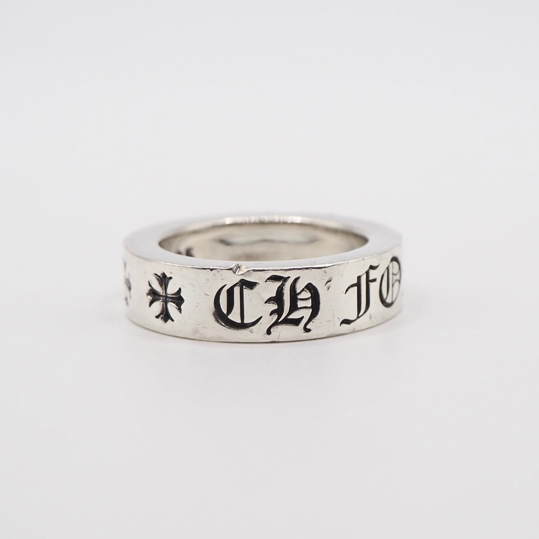 CHROME HEARTS 約11号 スペーサーフォーエバー リング シルバー925