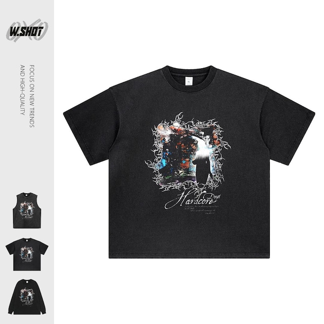 VINTAGE ストリート ドリームガーデン Tシャツ T2051 VINTAGE ストリート ドリームガーデン Tシャツ T2051