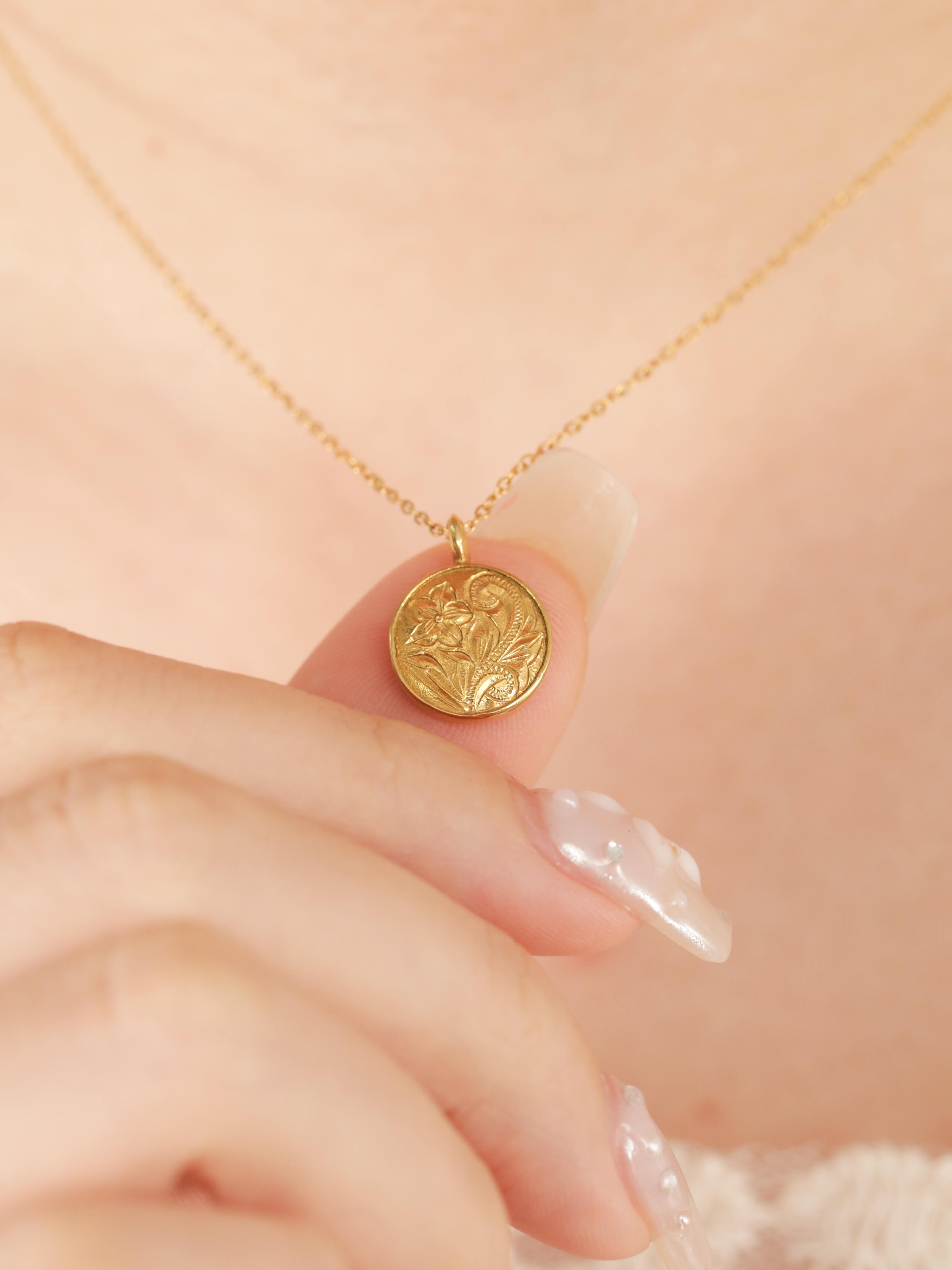 316L hawaiian & sun 2way necklace #n23