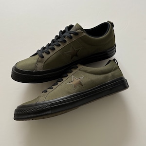 -NEW- CONVERSE × CARHARTT ONE STAR OX -OLIVE,BLACK- [27.5cm/US 9.5]