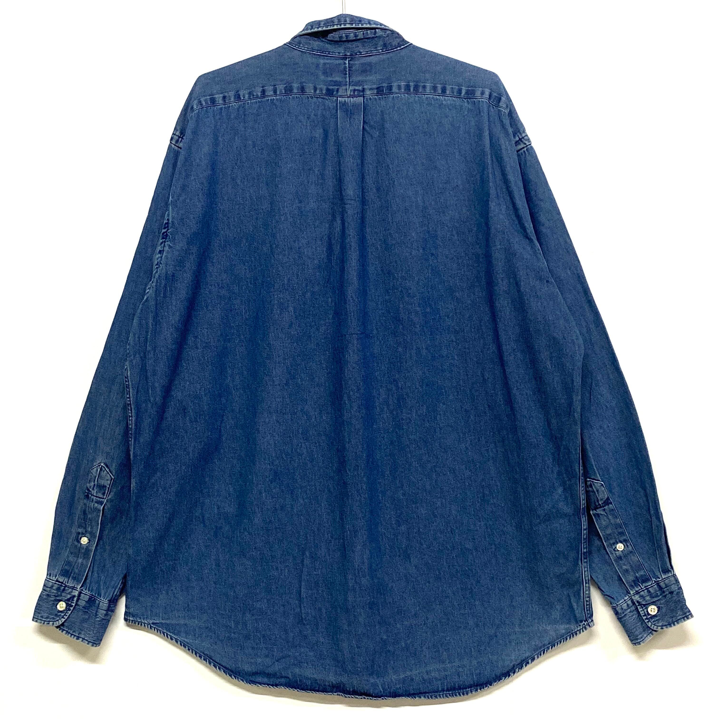 Ralph Lauren ラルフローレン 長袖 デニム ボタンダウンシャツ B.D