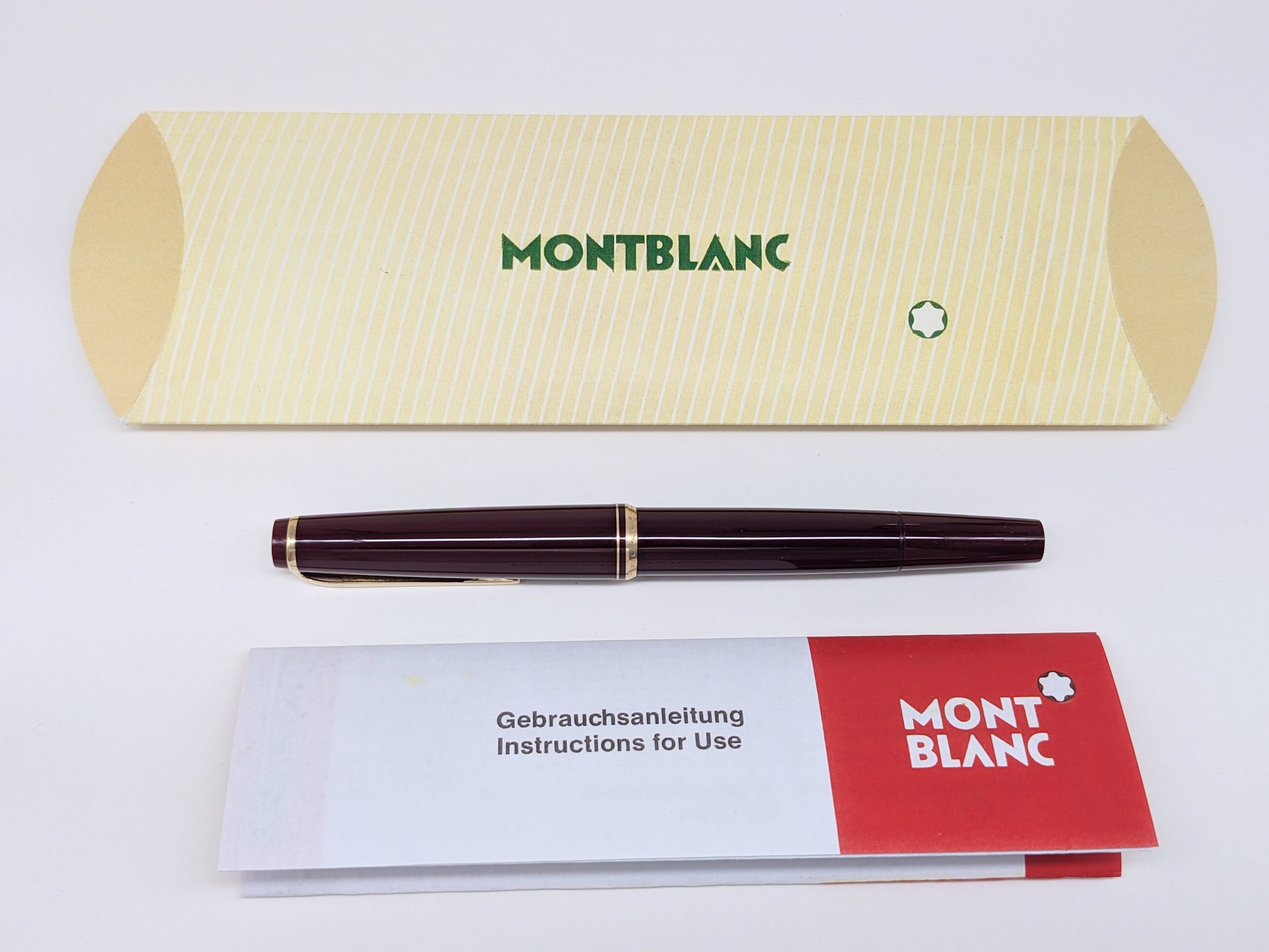 モンブラン no.22 ボルドー 14K 2桁シリーズ MONTBLANC No.22 Bordeaux モンブラン No.22 ボルドー 万年筆
