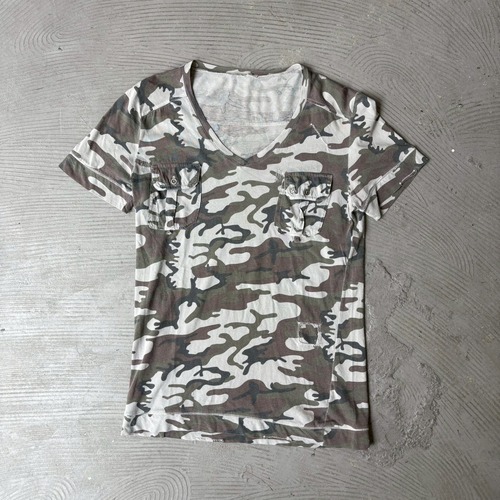Camo pattern T-shirt
